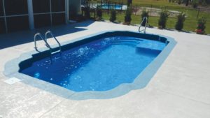 Freeport-Oasis fiberglass swimming pool for sale