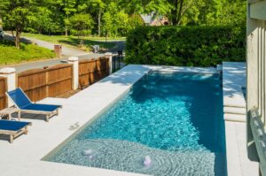 fiberglass pool sales and services D40 model