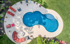 Finesse fiberglass pool for sale Clarkston MI