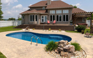 Merit fiberglass pool for sale Holly MI