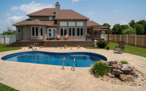 Merit fiberglass pool for sale Independence Township MI