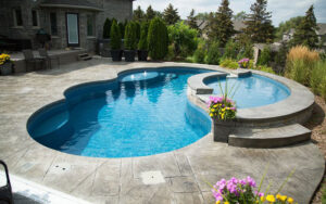 Poise fiberglass pool for sale Oakland Township MI